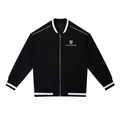 Contrast Piping Zip Bomber Jacket ODMPOD
