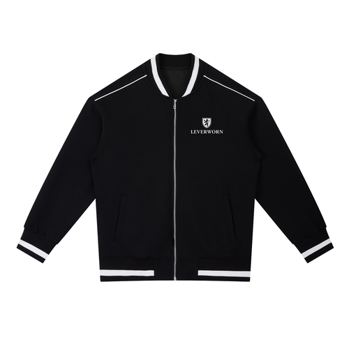 Contrast Piping Zip Bomber Jacket ODMPOD